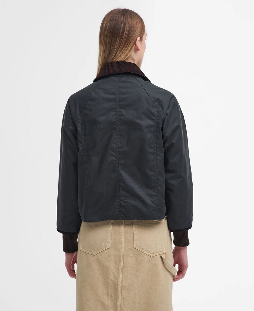Barbour Vaxjakki Crop Beadnell Sage