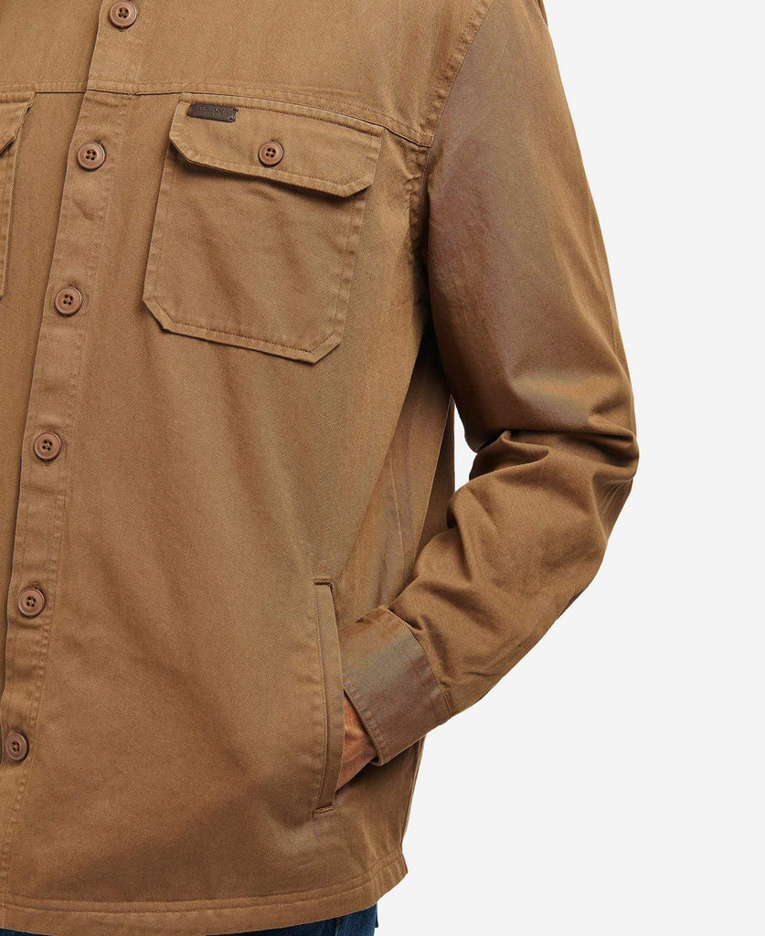 Barbour Yfirskyrta - Rydale Overshirt - Dk Sand