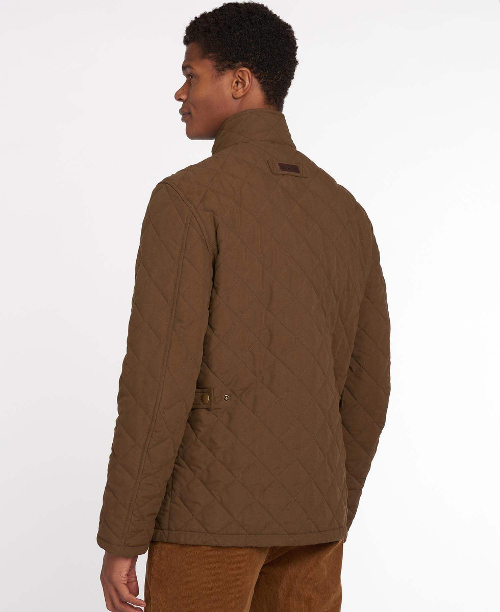 Barbour Vattera ur Jakki Shoveler Quilted Jacket Dark Sand