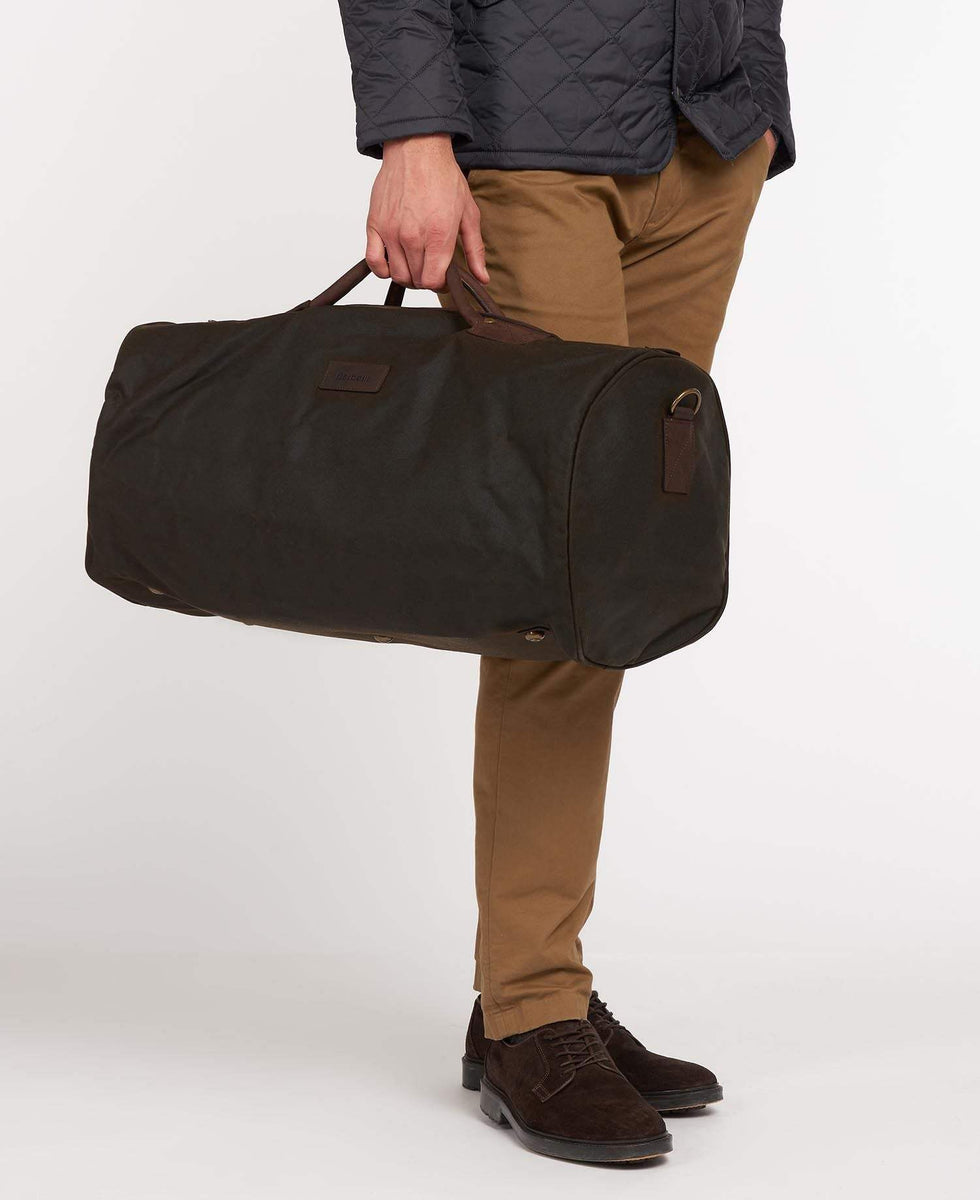 Barbour Taska - Wax Holdall - Olive – Kormákur & Skjöldur