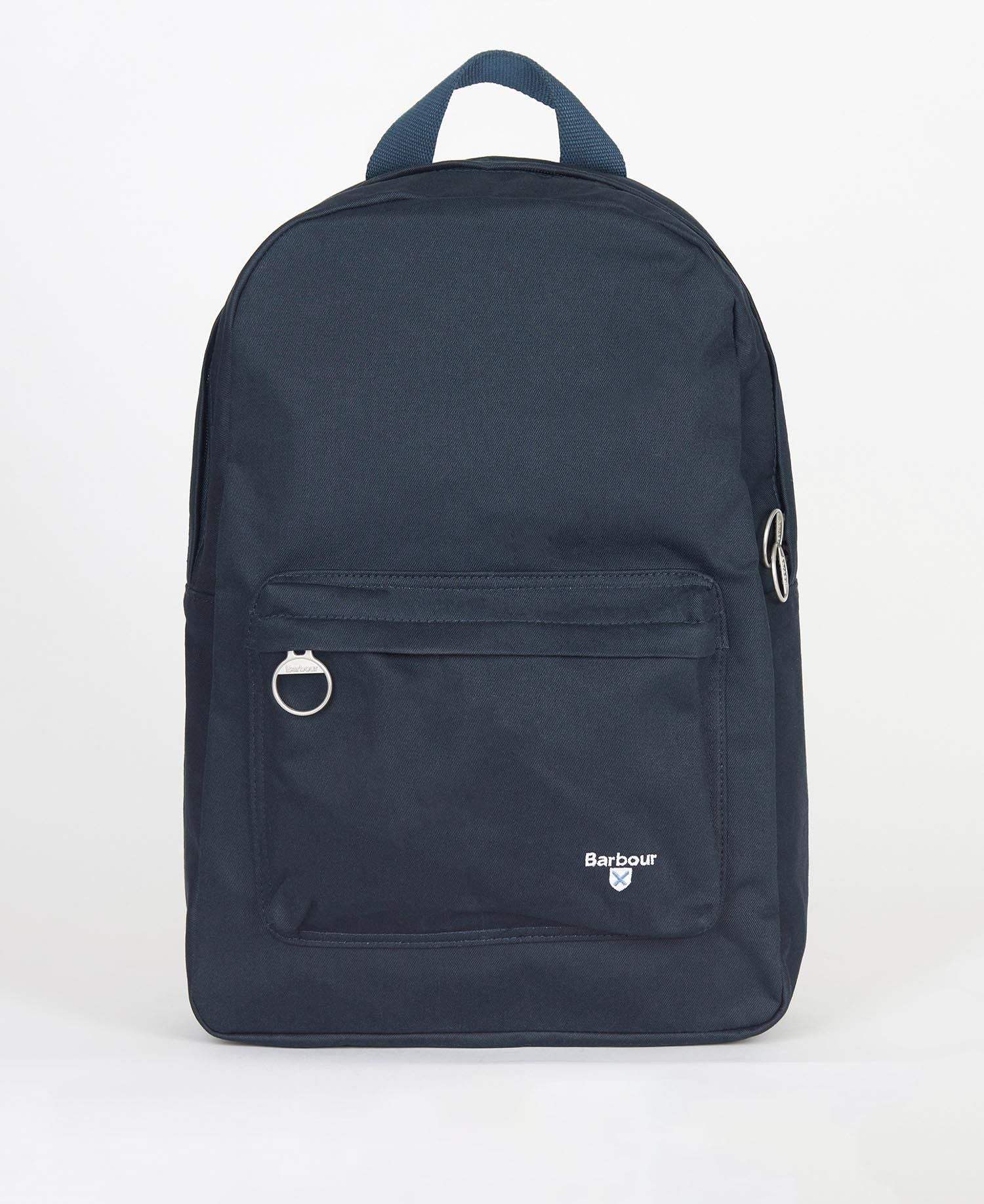 Barbour backpack navy on sale