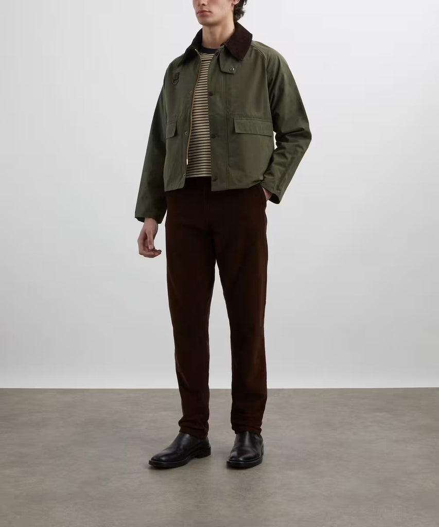 Barbour　spey　S Barbour SL Spey Wax Jacket Olive