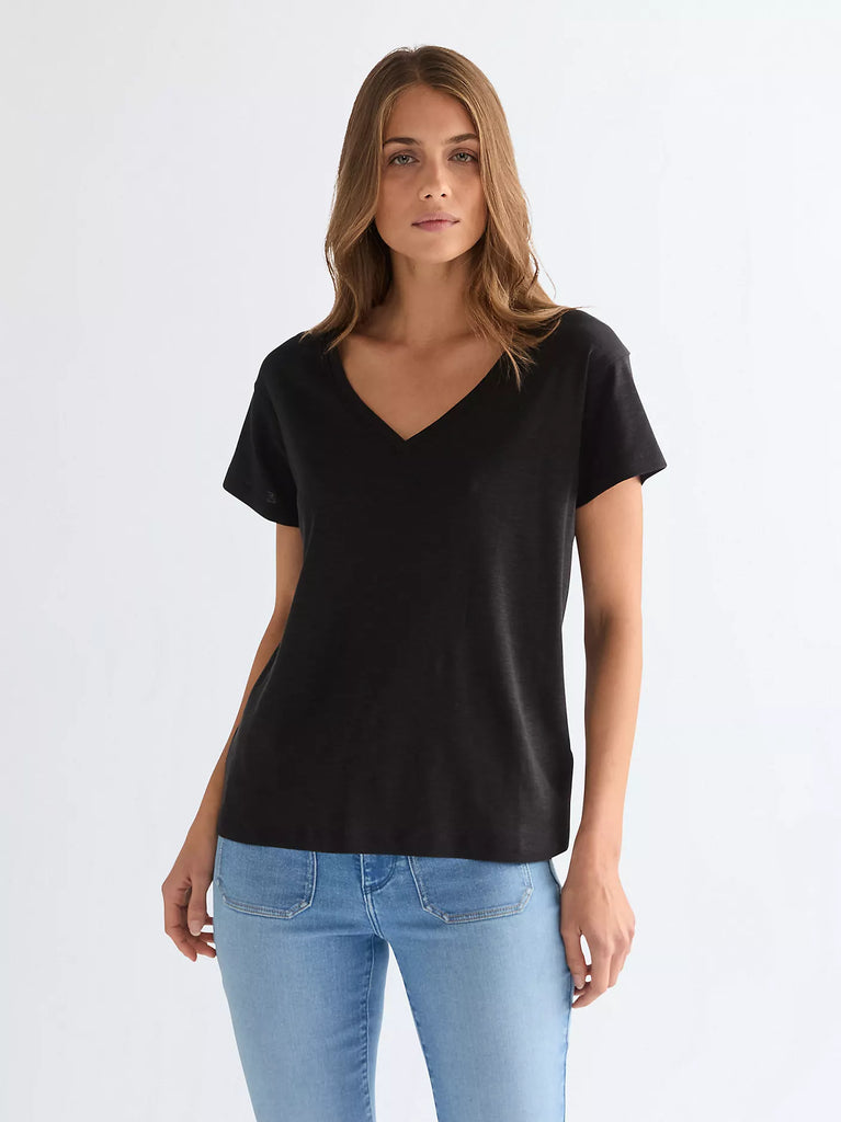 Wrangle Bolur Easy V neck Black