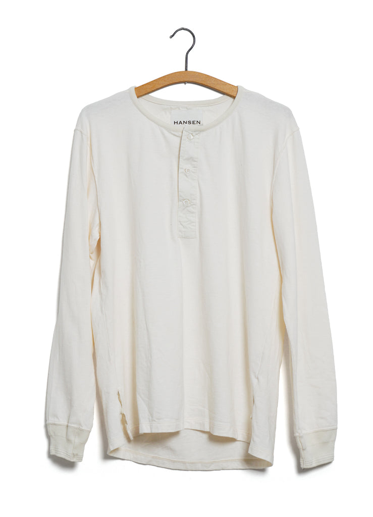 Hansen Henley Bolur Off White Japan