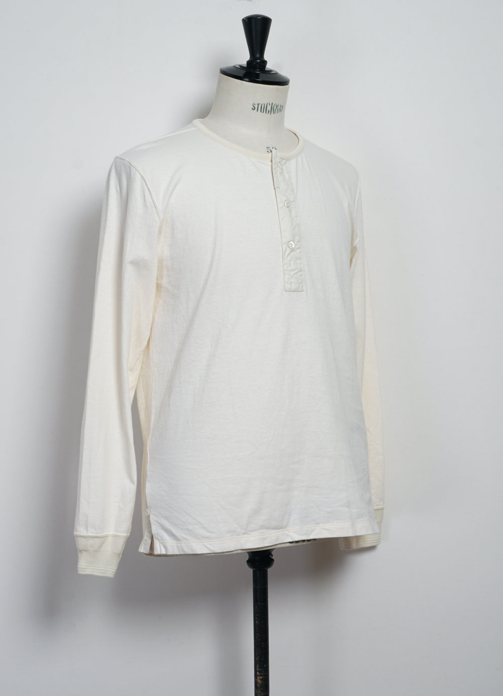 Hansen Henley Bolur Off White Japan