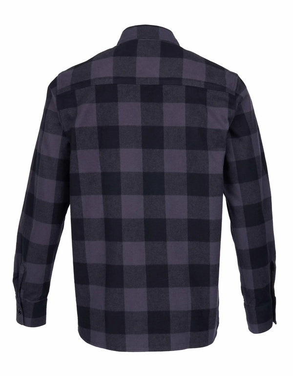 Pike Skyrta Buffalo Grey Flannel