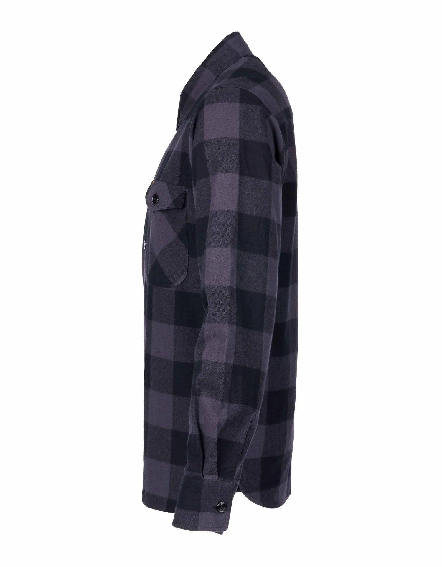 Pike Skyrta Buffalo Grey Flannel - Kormákur & Skjöldur