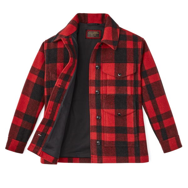 Filson Dömu Yfirskyrta Red Black Plaid