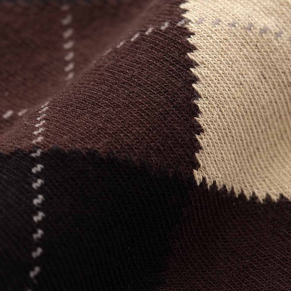 London Sock Argyle Chocolate