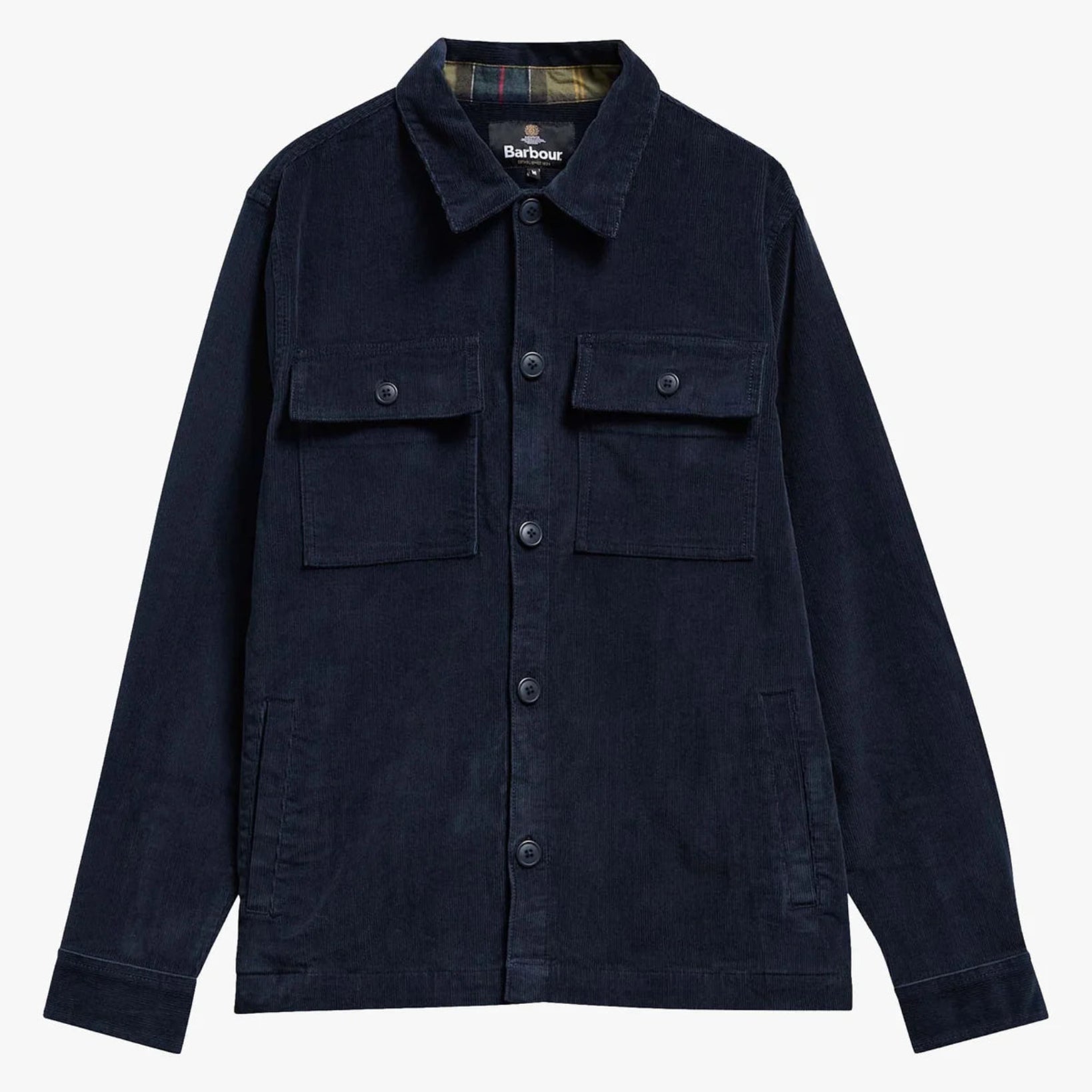 Barbour Yfirskyrta Tartan Trimmed Cord