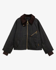 Barbour Arlene Wax Jacket Checked