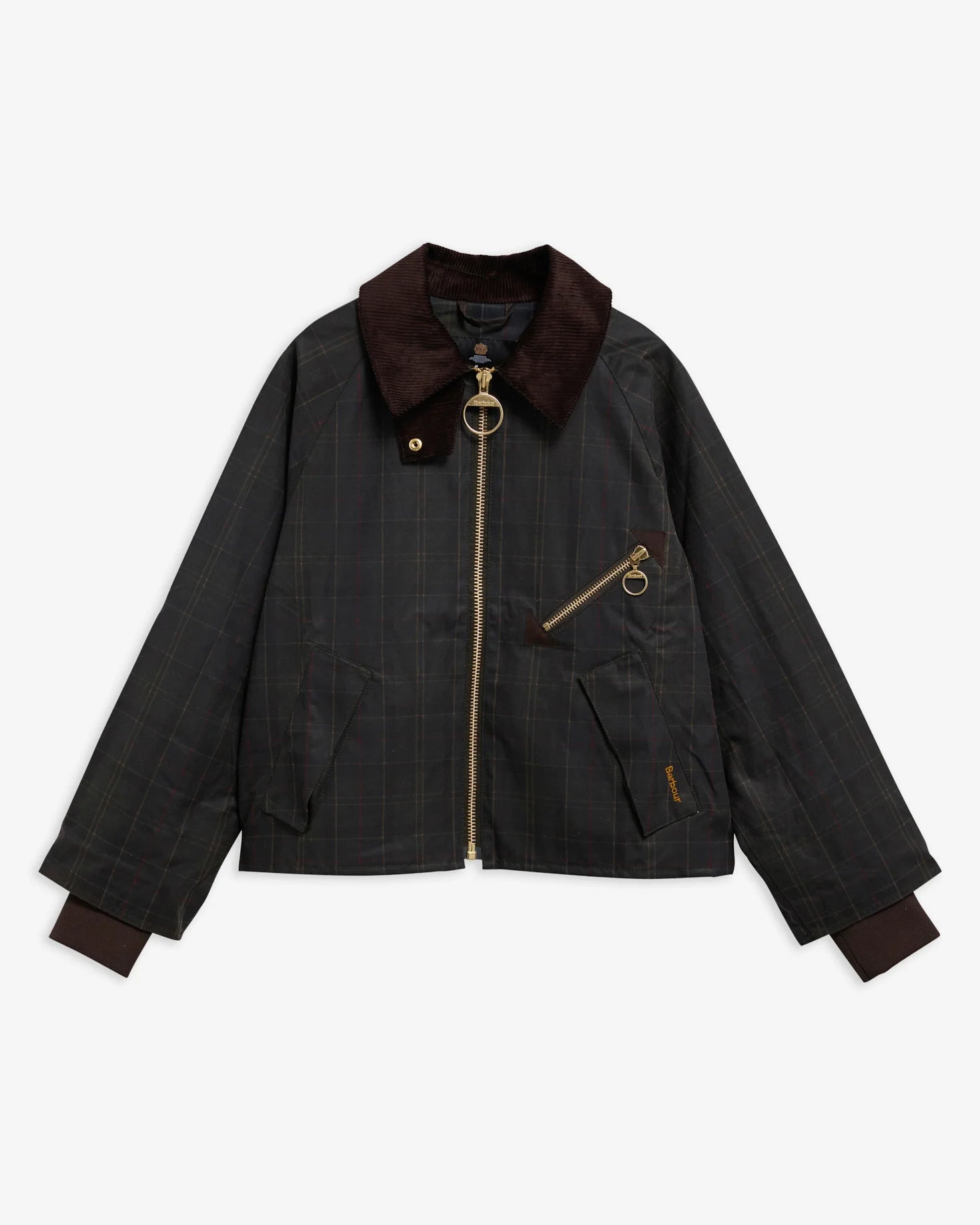 Barbour Arlene Wax Jacket Checked
