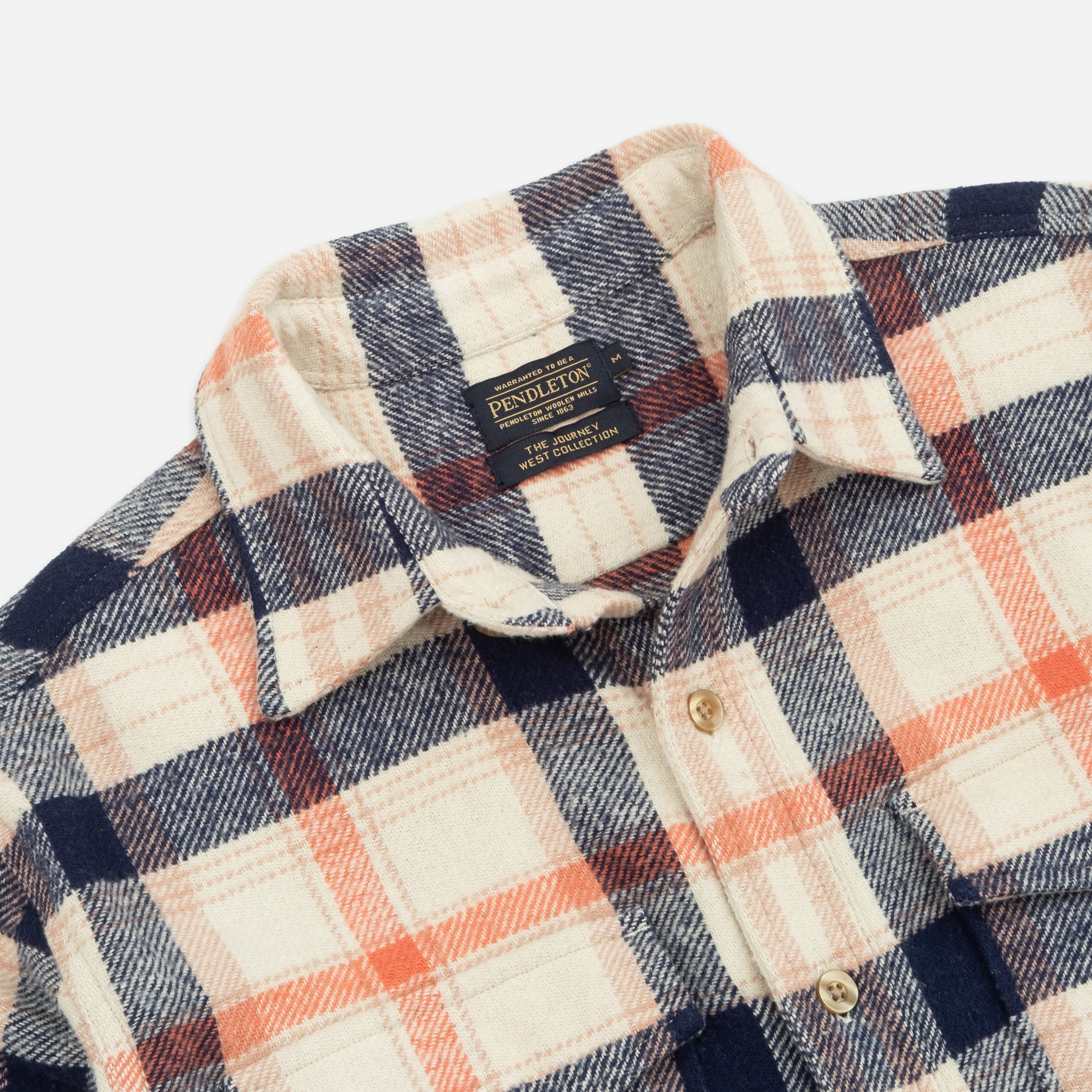 Pendleton Big Pocket Shirt Silver Lining