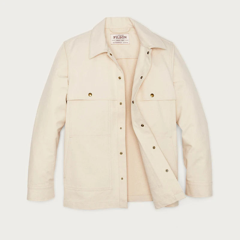 Filson Skyrta Dry Tin Jac Shirt Natural Seed