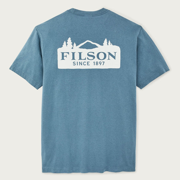 Filson Scenic Graphic T-Shirt Blue