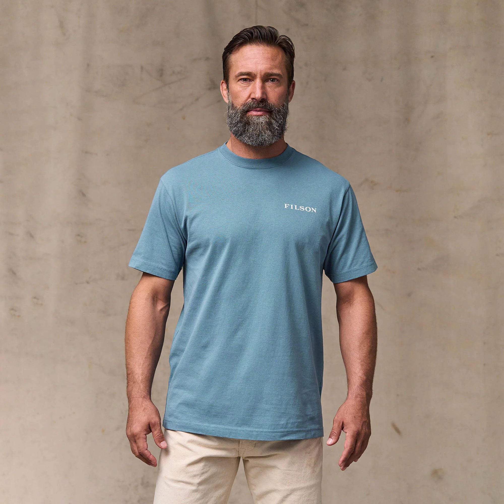 Filson Scenic Graphic T-Shirt Blue
