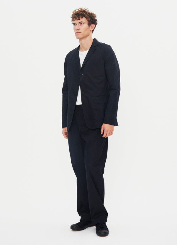 Hansen Malvin Loose Jakki Black Twill - Kormákur & Skjöldur