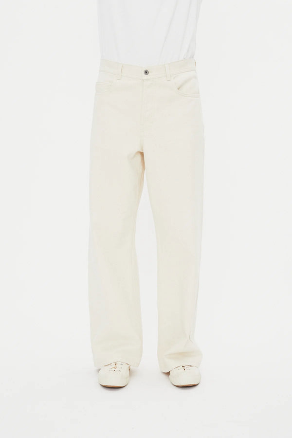 Hansen Milan Workwear Buxur Ecru