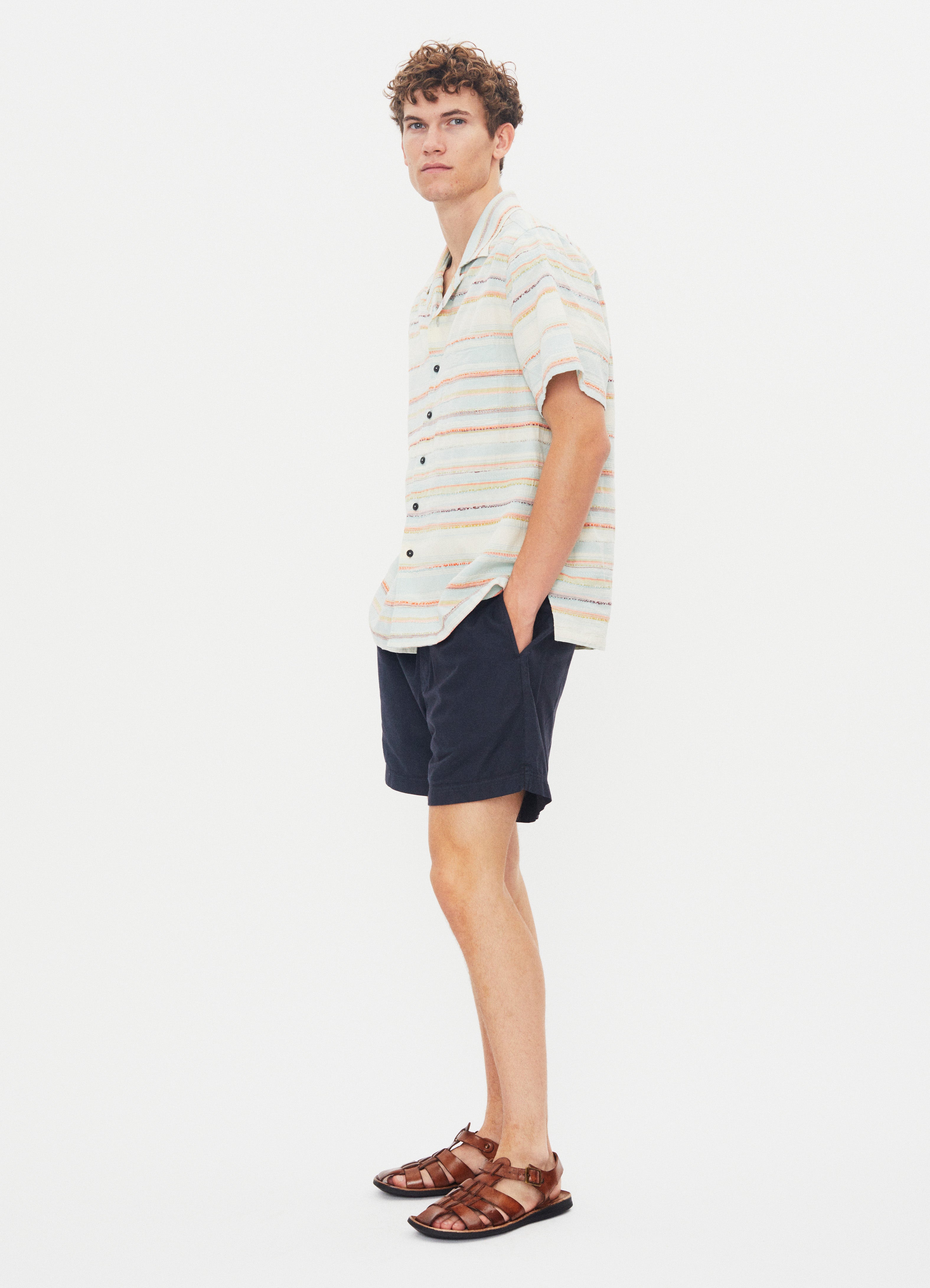 Hansen Short Sleeve Shirt Multi Colour - Kormákur & Skjöldur