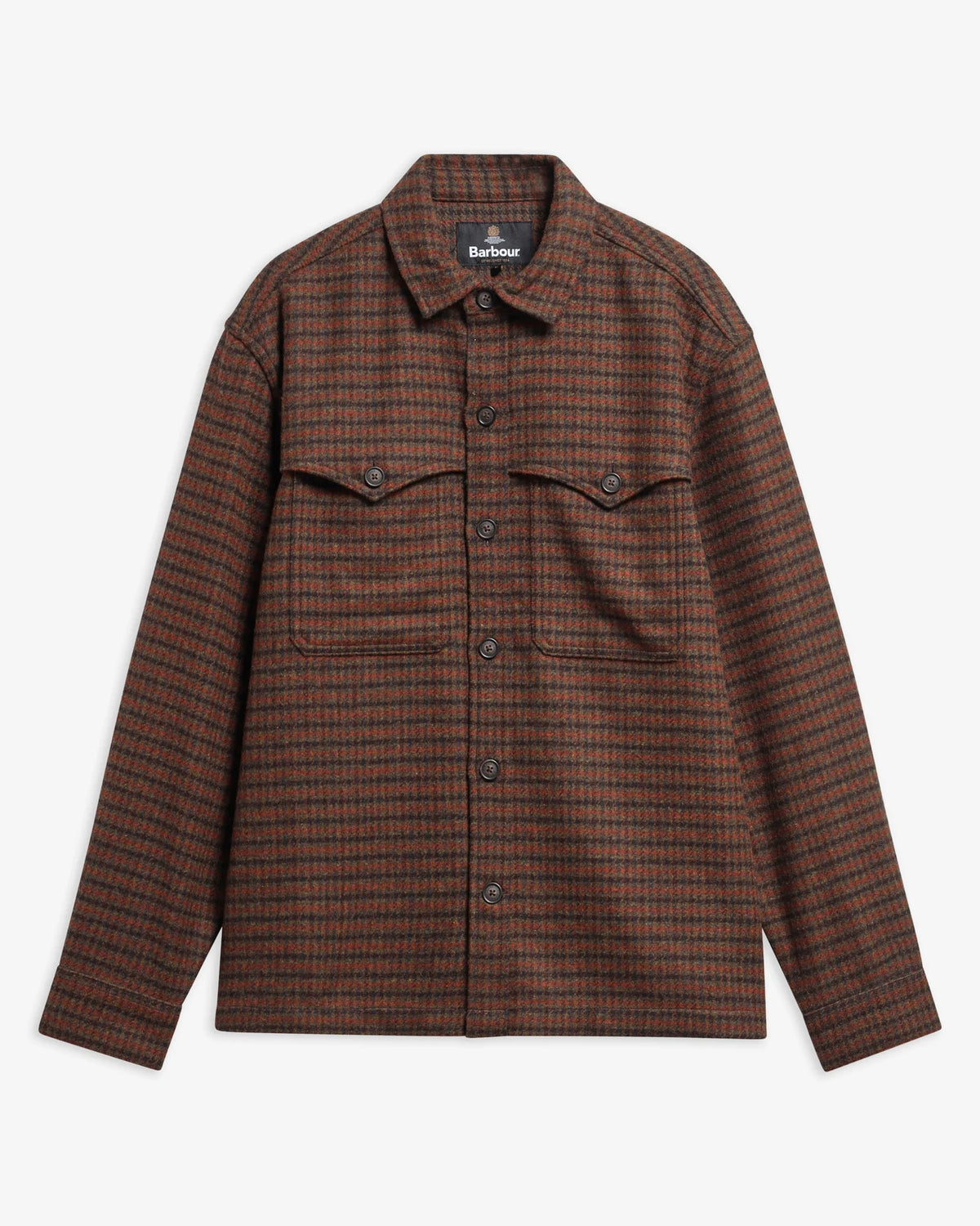 Barbour Hatfield Oversized Hounstooth Overshirt - Kormákur & Skjöldur