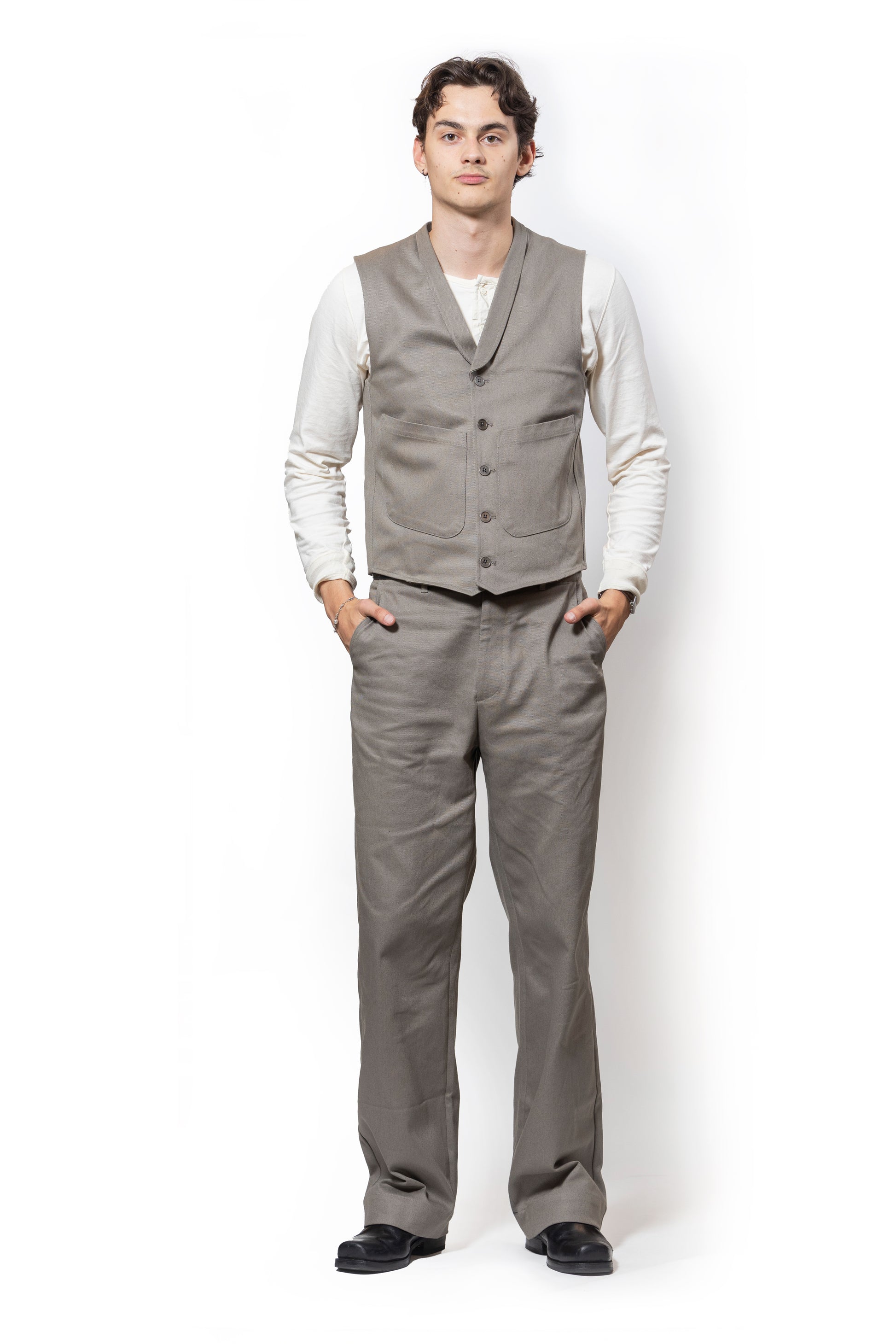 K&S AW25 Hversdagsföt Daltón bróðir í brúargerð Vesti