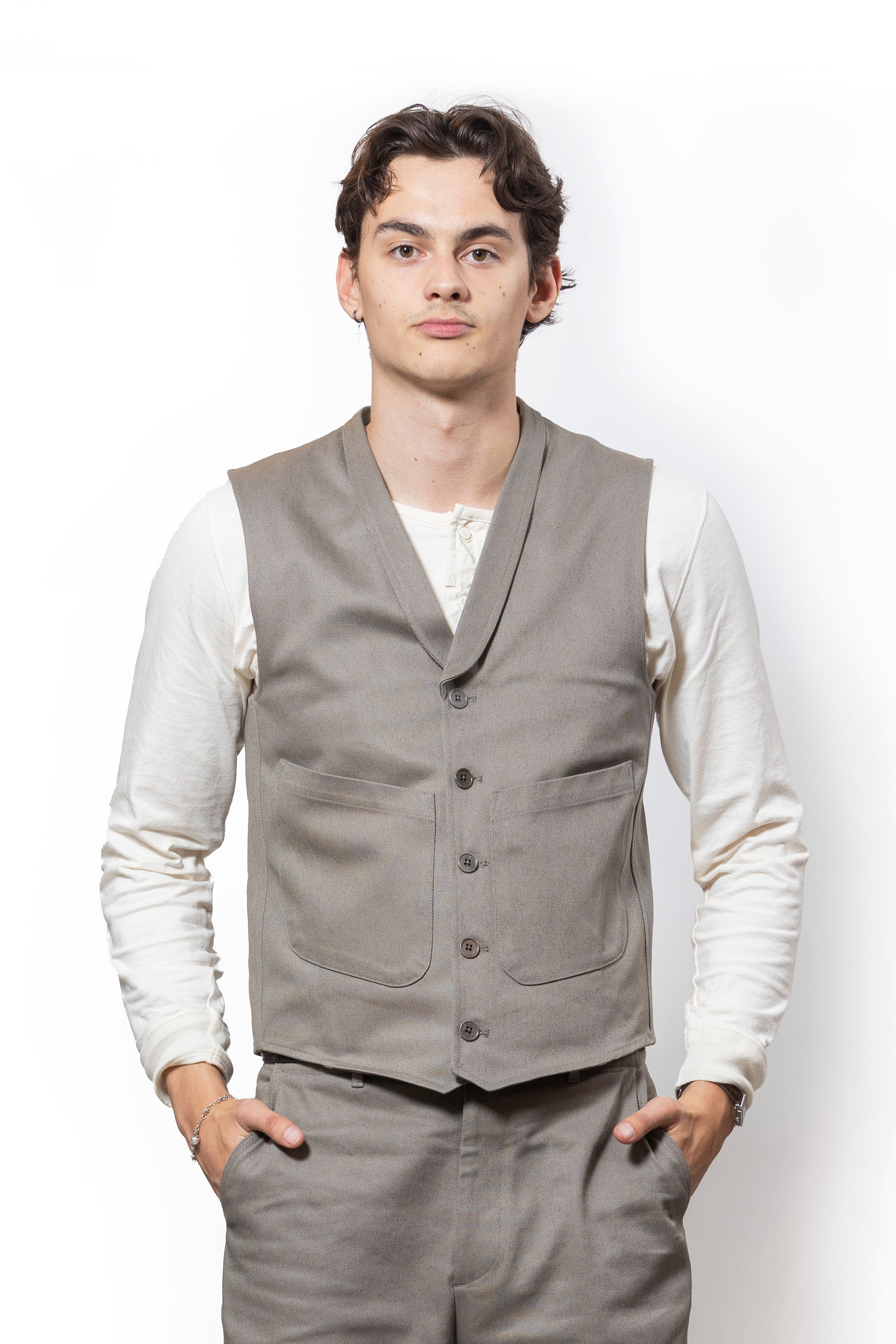 K&S AW25 Hversdagsföt Daltón bróðir í brúargerð Vesti