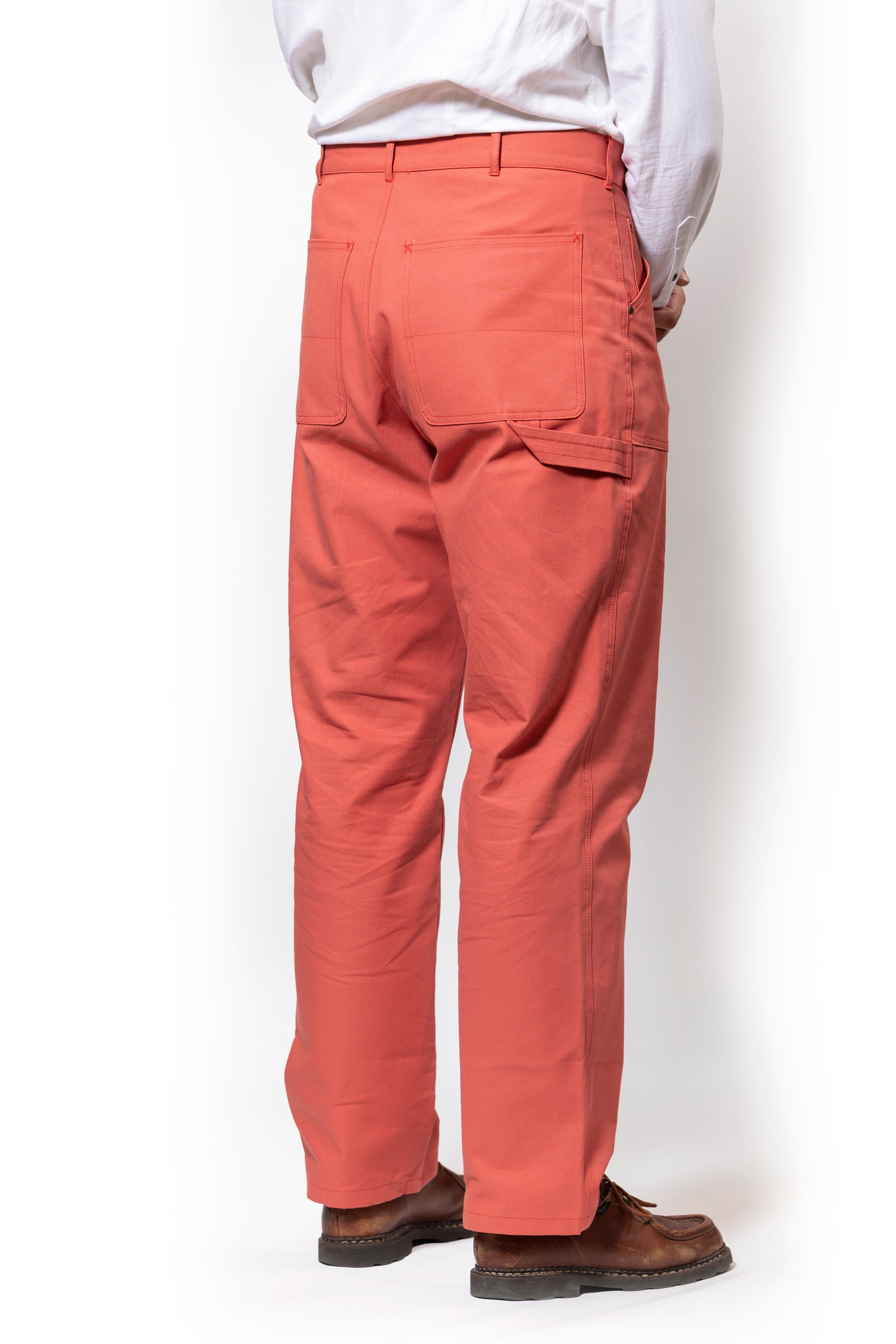 K&S AW25 Hversdagsföt vinnubuxur í kvöldroða buxur
