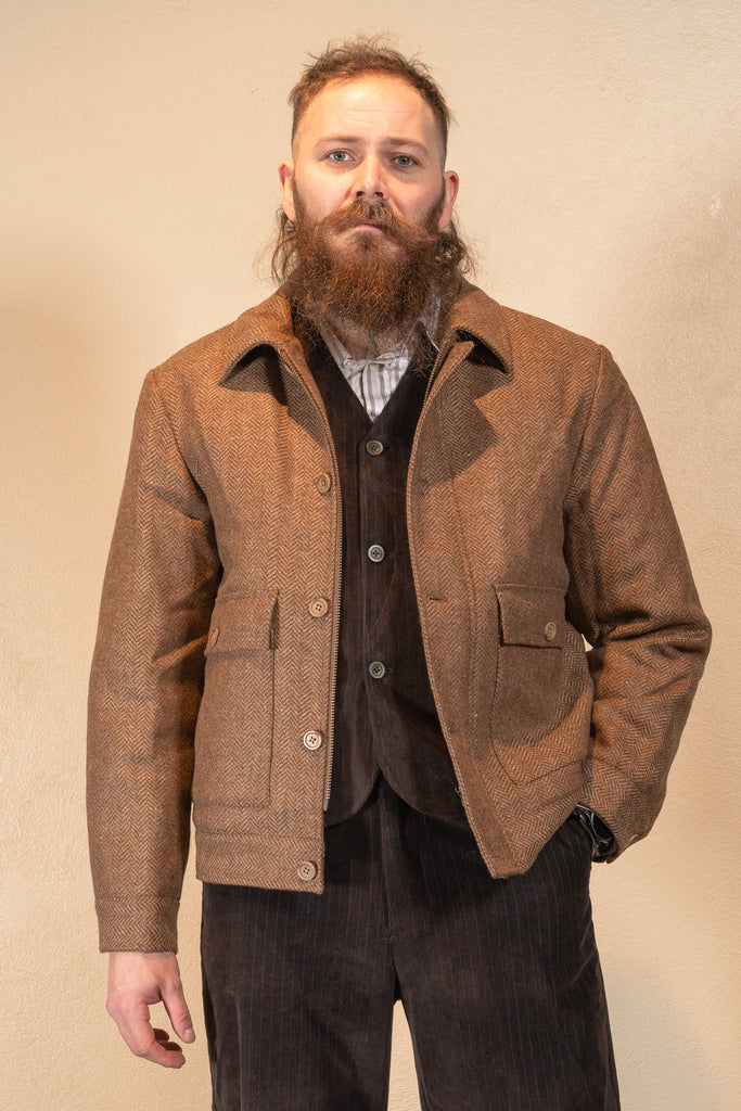 K&S Jakki Herman Kvika Mittisjakki íslenskt vaðmál Icelandic Tweed