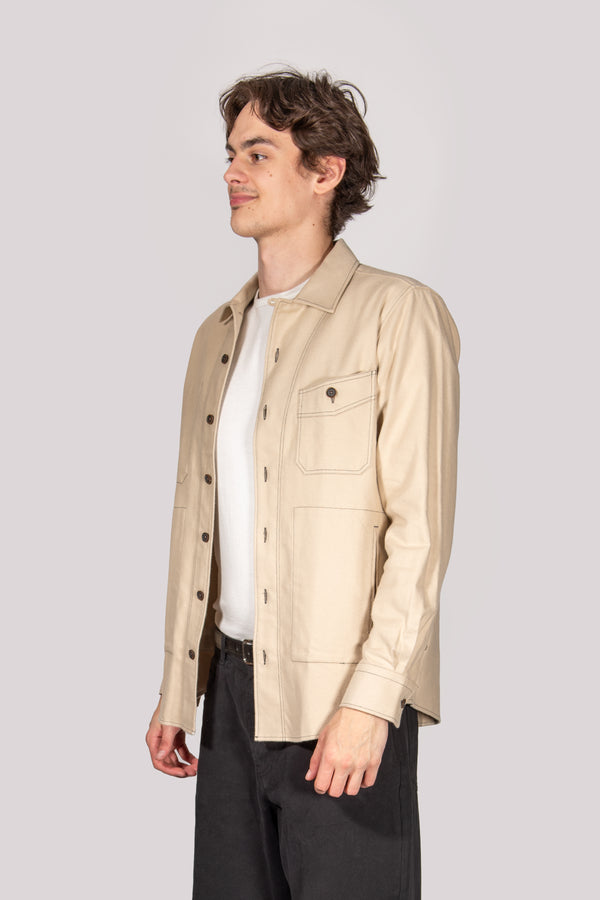 K&S Yfirskyrta Bóndi í eggjatínslu- Skyrta