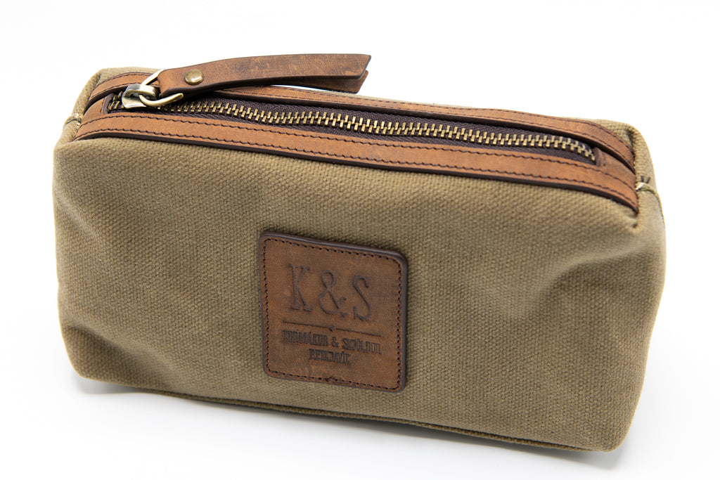 K&S Snyrtitaska vax canvas  - Snyrtitaska