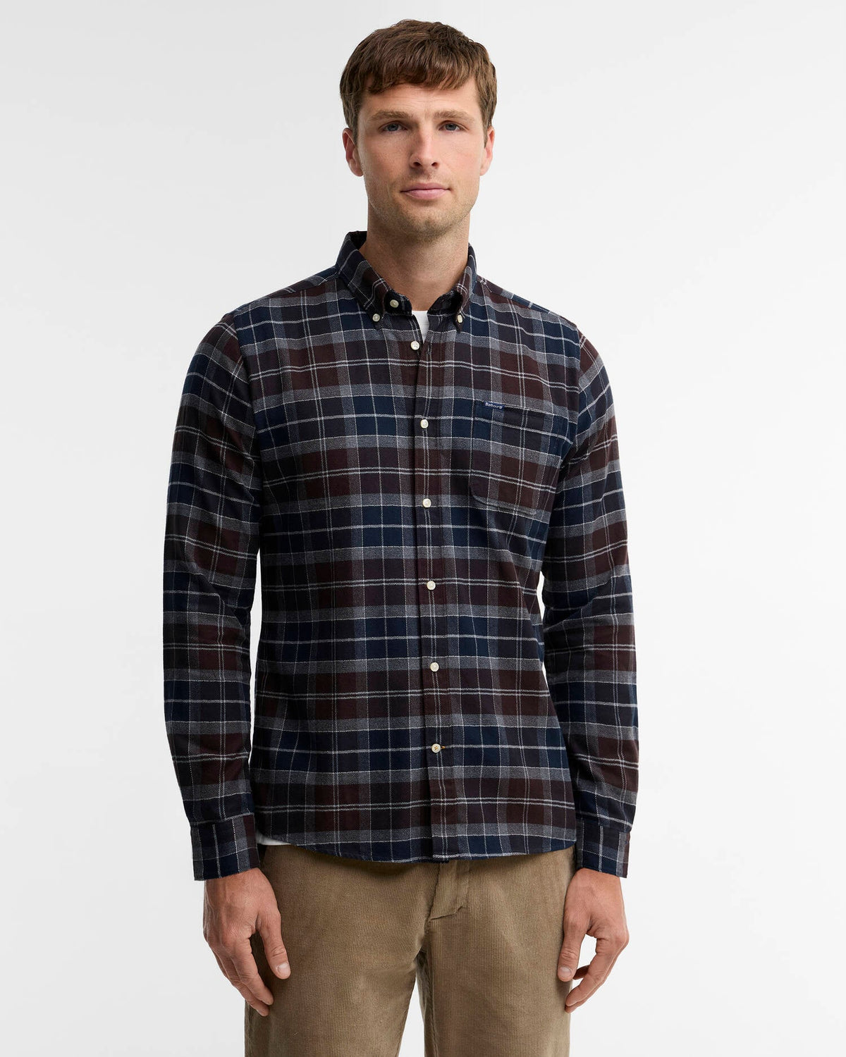 Barbour Kyeloch Shirt Midnight Oak Tartan
