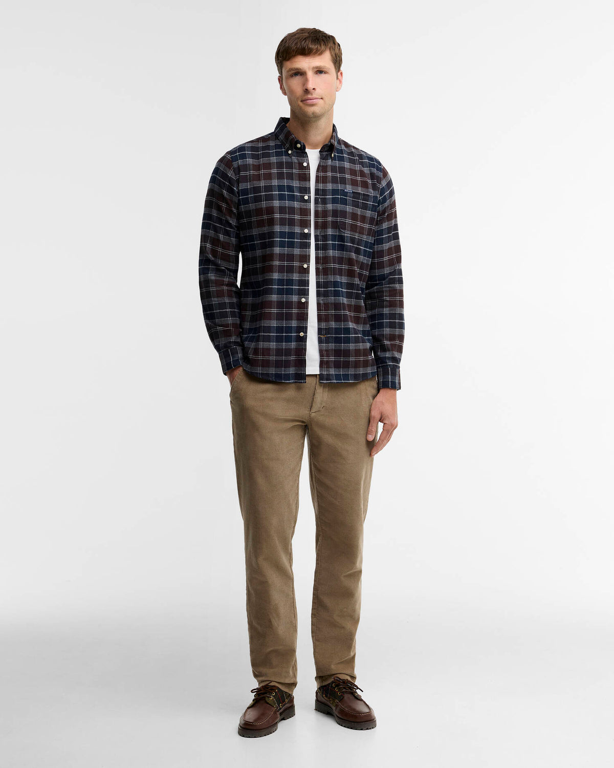 Barbour Kyeloch Shirt Midnight Oak Tartan