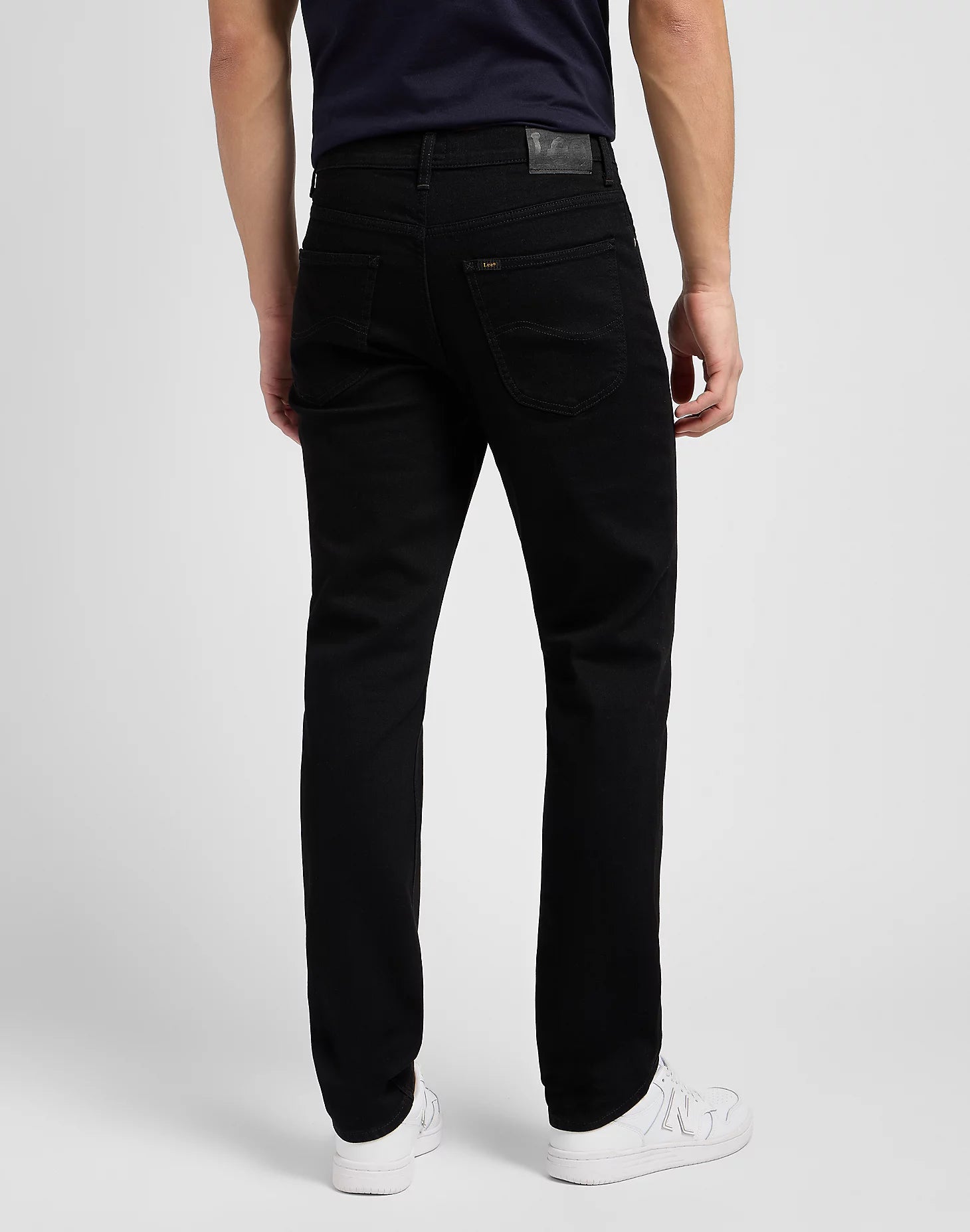 Lee Gallabuxur Brooklyn Straight Clean Black - Kormákur & Skjöldur