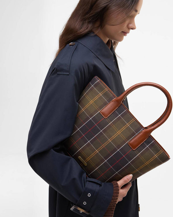 Barbour Taska Birch Tartan Tote