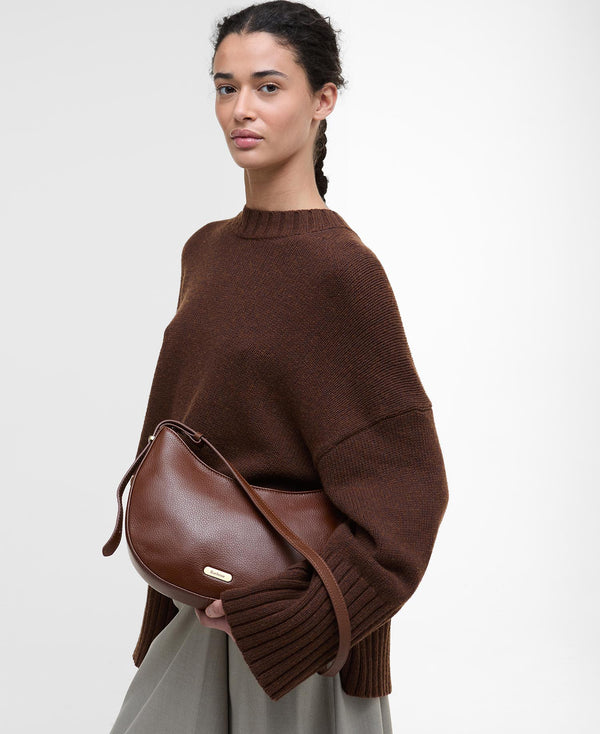 Barbour Taska Sorrel Leather Sling