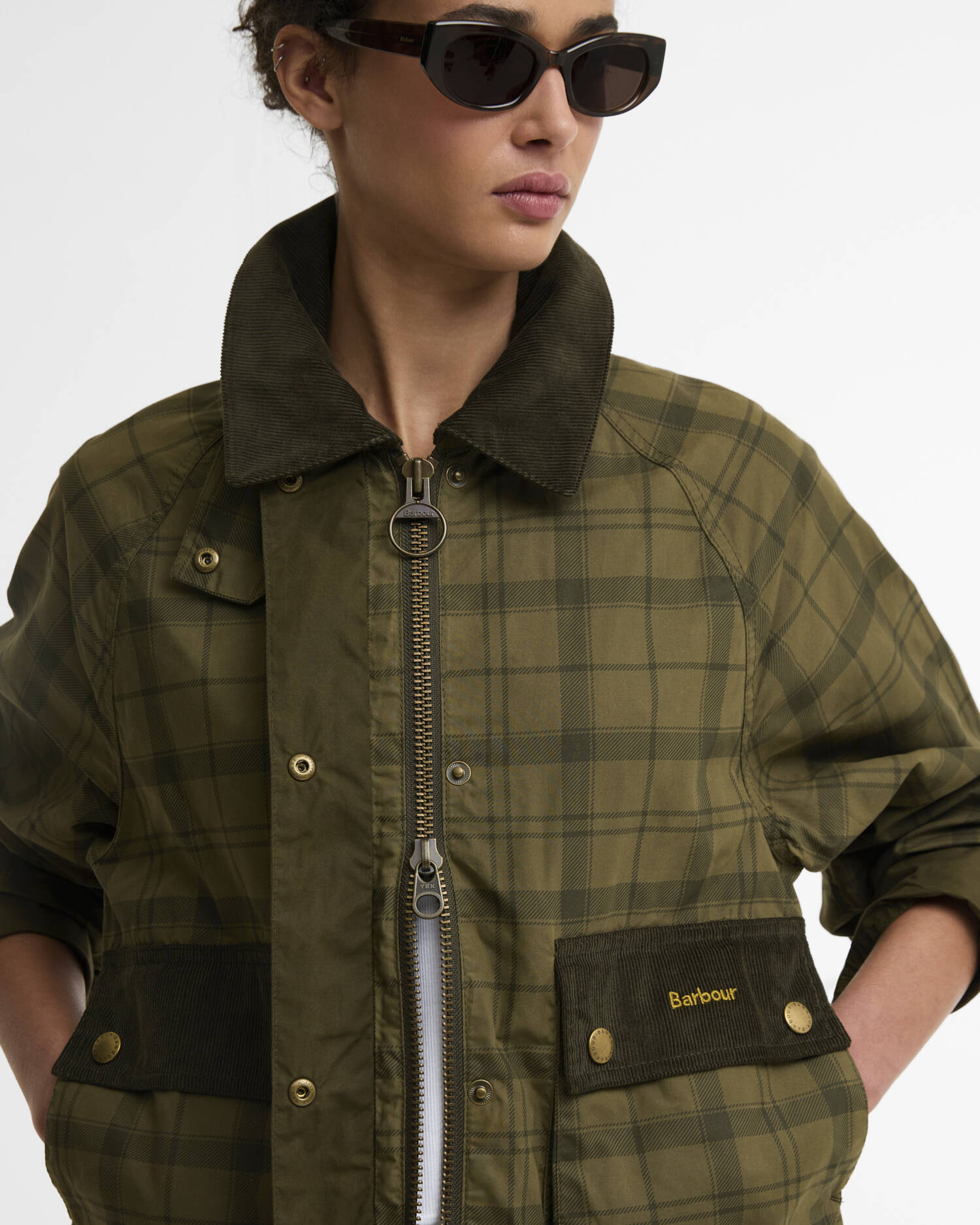 Barbour Vaxjakki Crop Beadnell