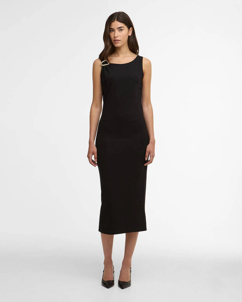 Barbour Kjóll B.Intl Gigi Midi Black