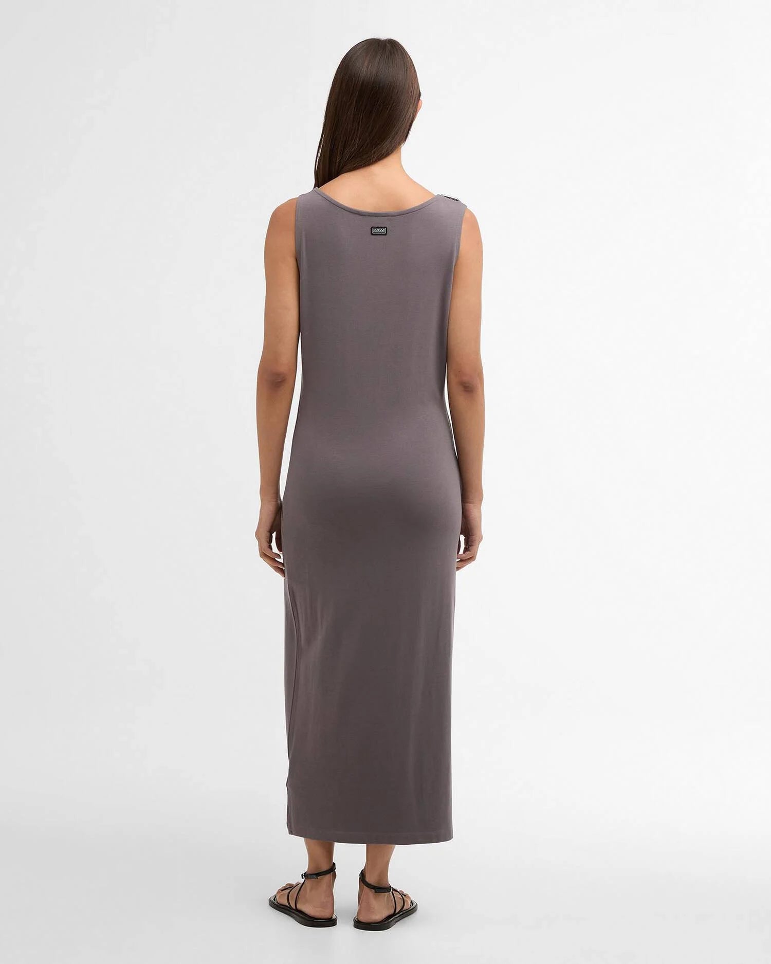 Barbour Kjóll B.Intl Gigi Midi Lavender