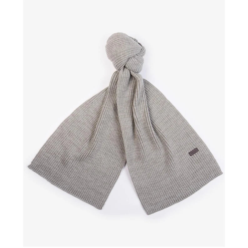 Barbour Gjafasett Beanie/Scarf Grey