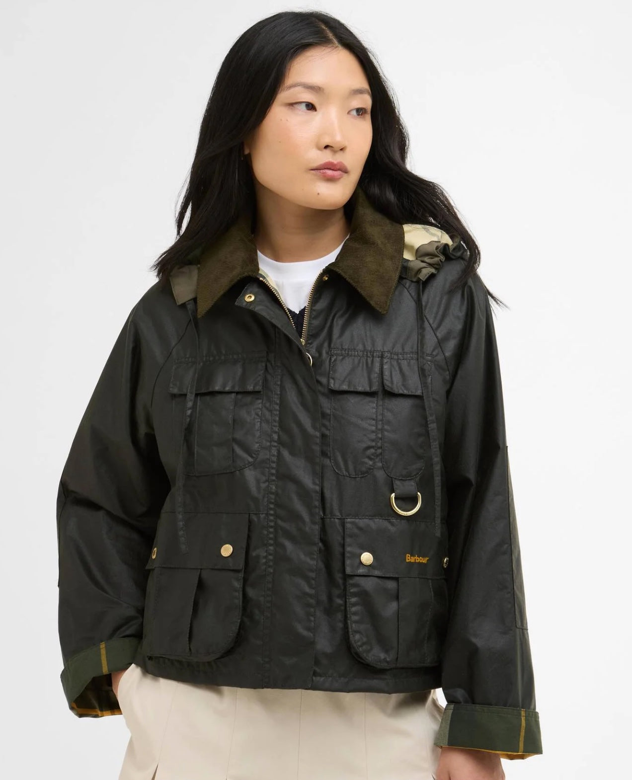 Barbour Vaxjakki Liza Olive - Kormákur & Skjöldur