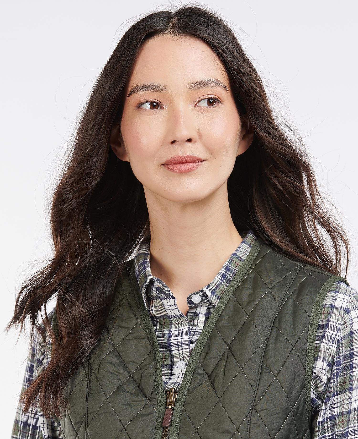 Barbour Dömuvesti - Betty Fleece Liner - Olive - Kormákur & Skjöldur