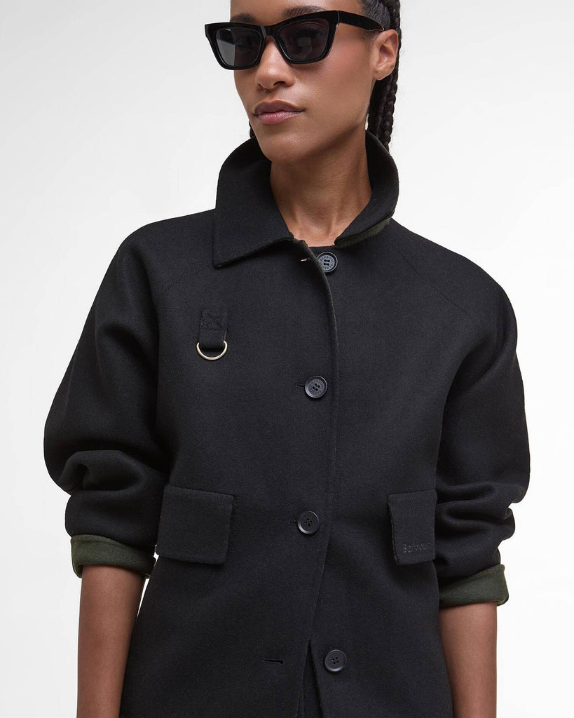 Barbour Yfirskyrta Leonie Black