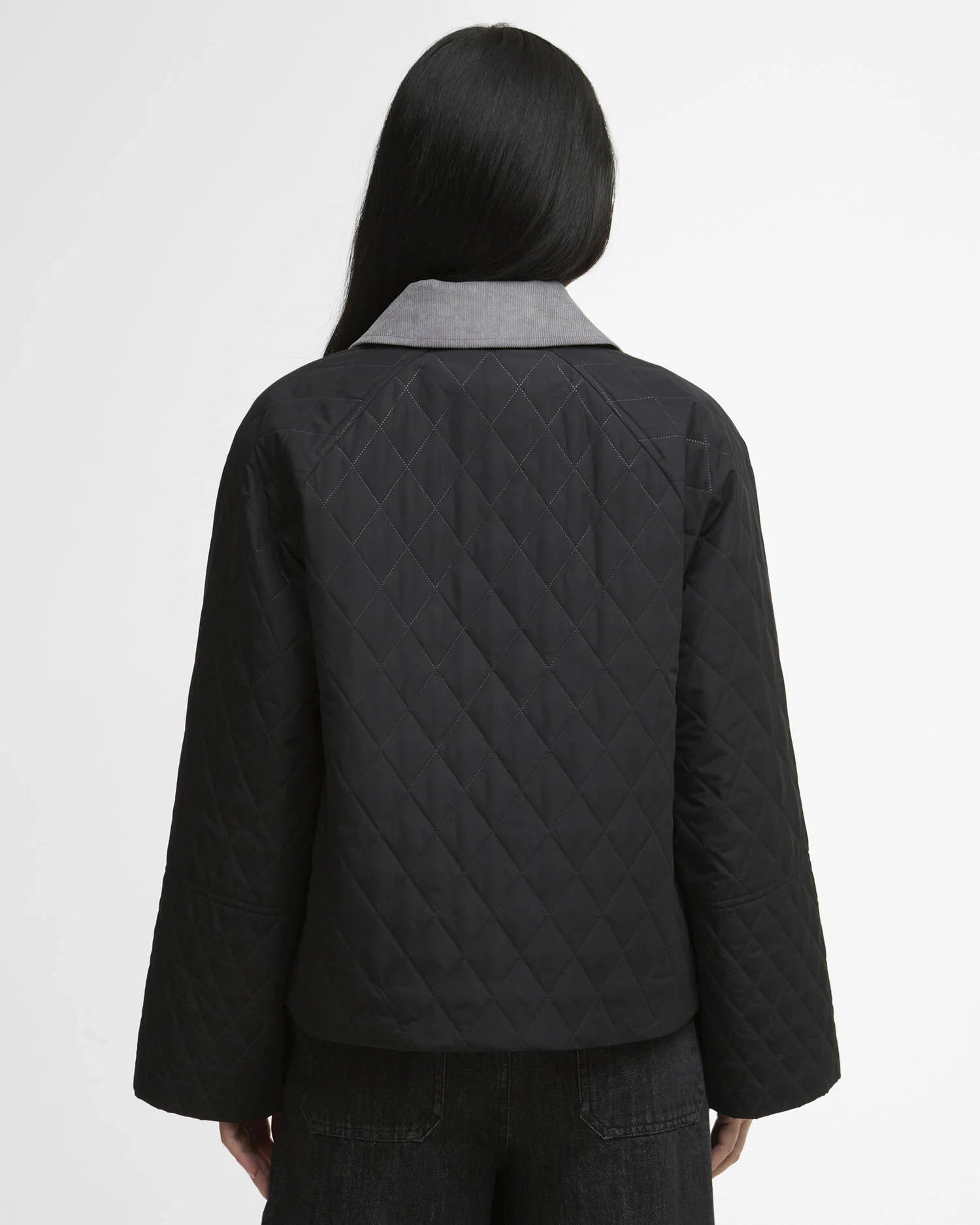 Barbour Kirby Quilt Black