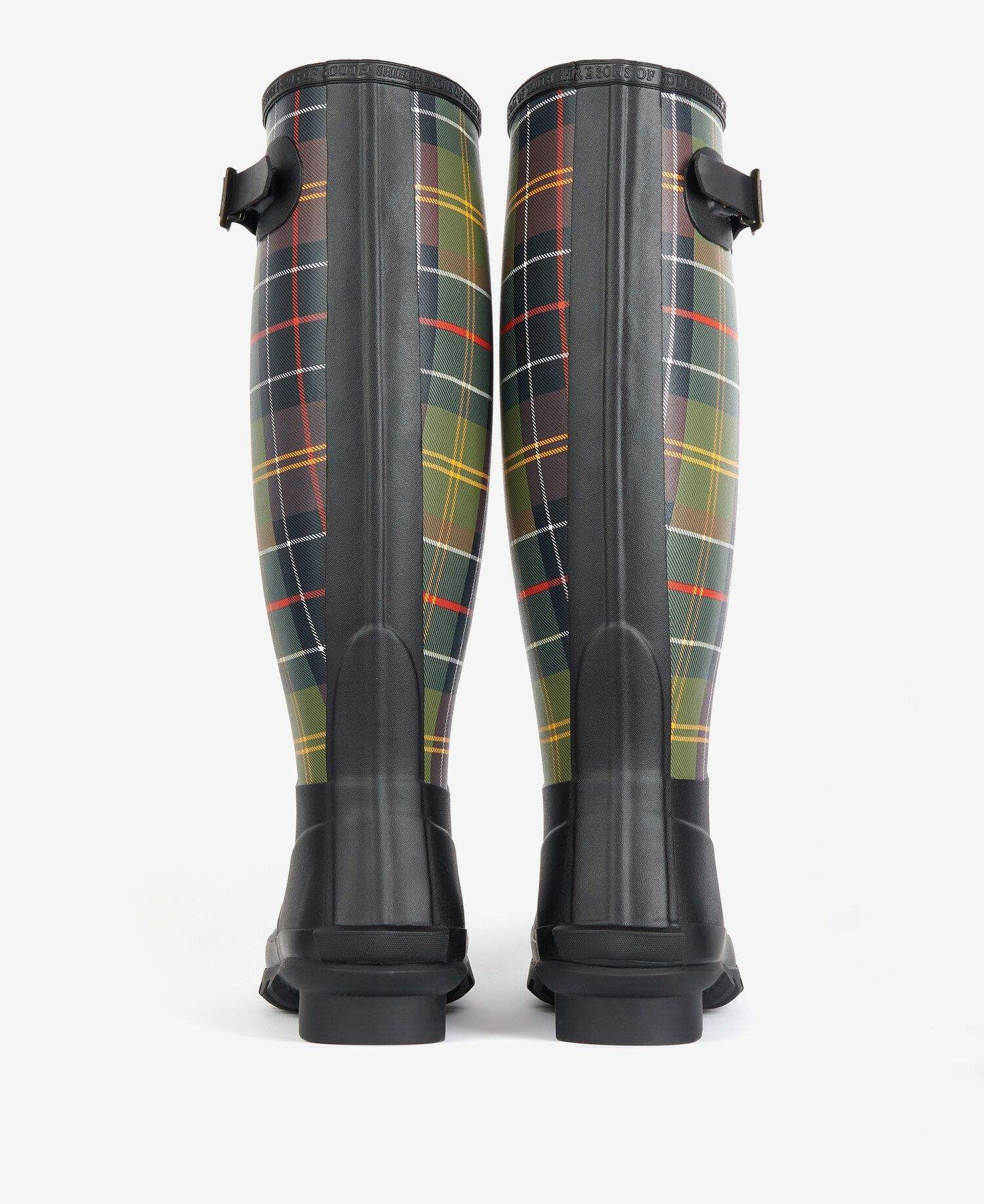 Barbour Dömustígvél - Tartan Bede - Black/Classic Tartan - Kormákur & Skjöldur