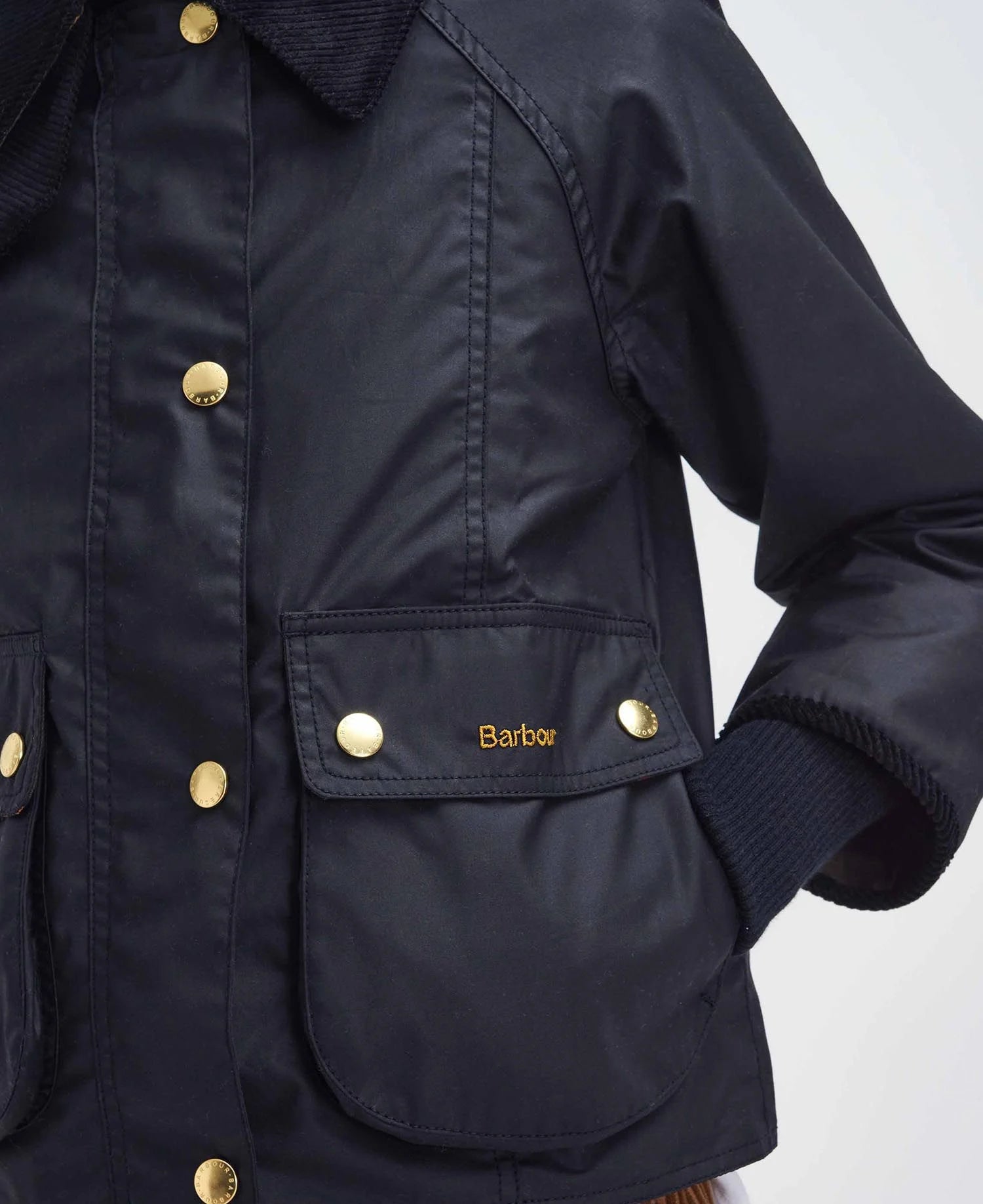 Barbour Vaxjakki Crop Beadnell Black - Kormákur & Skjöldur