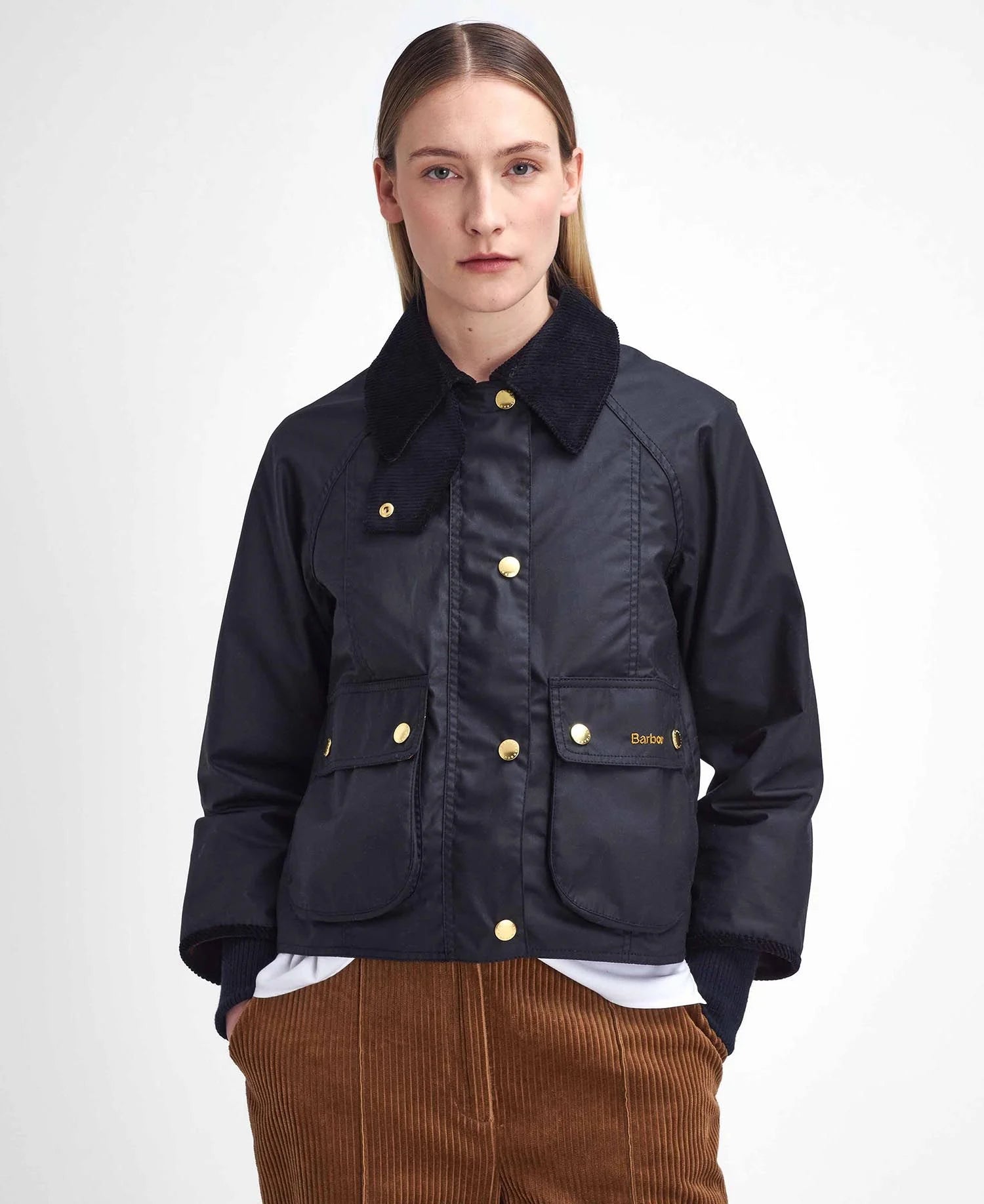 Barbour Vaxjakki Crop Beadnell Black - Kormákur & Skjöldur