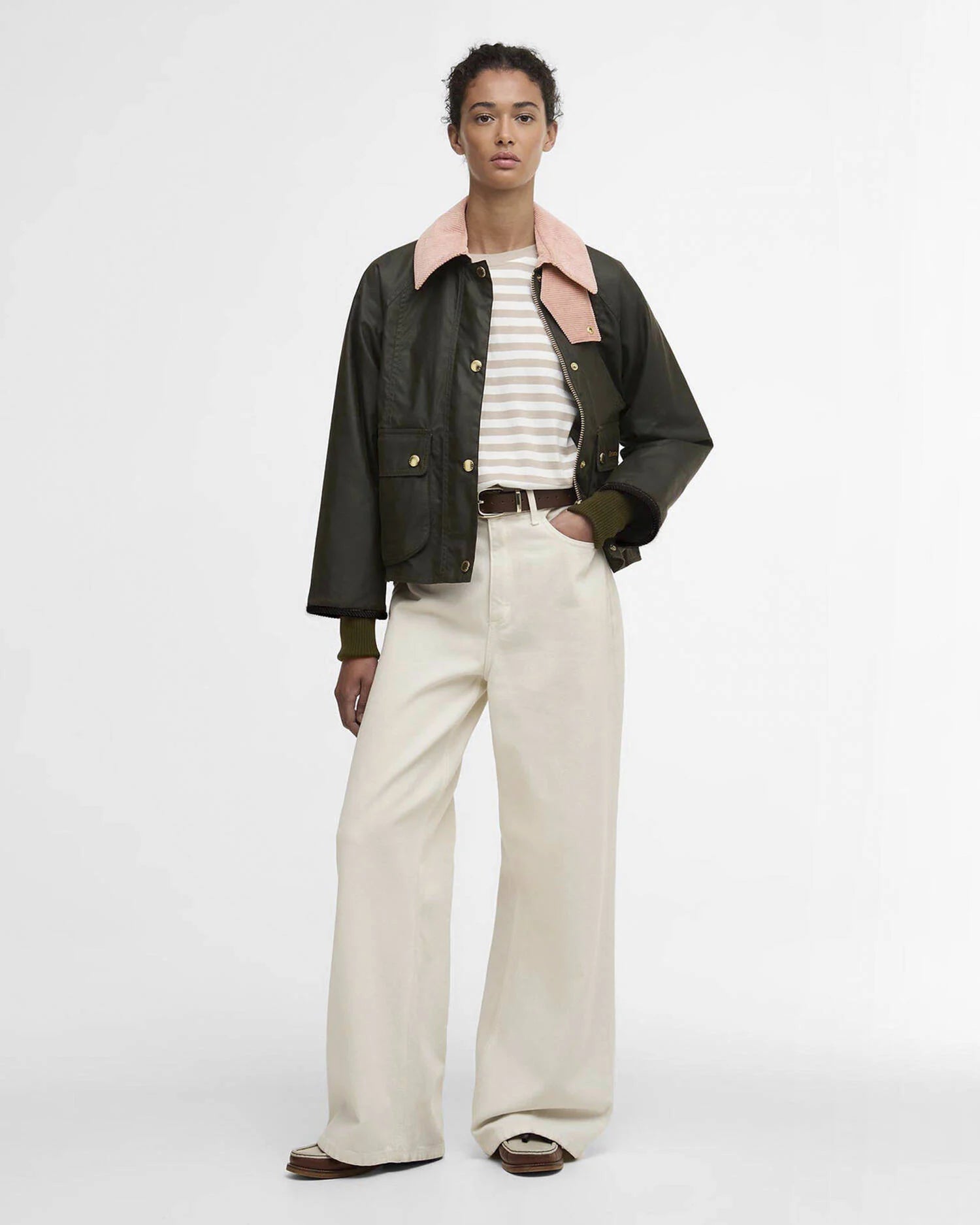 Barbour Vaxjakki Crop Beadnell