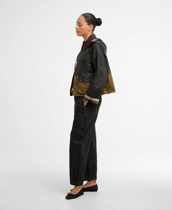 Barbour Liza Wax Jakki Black