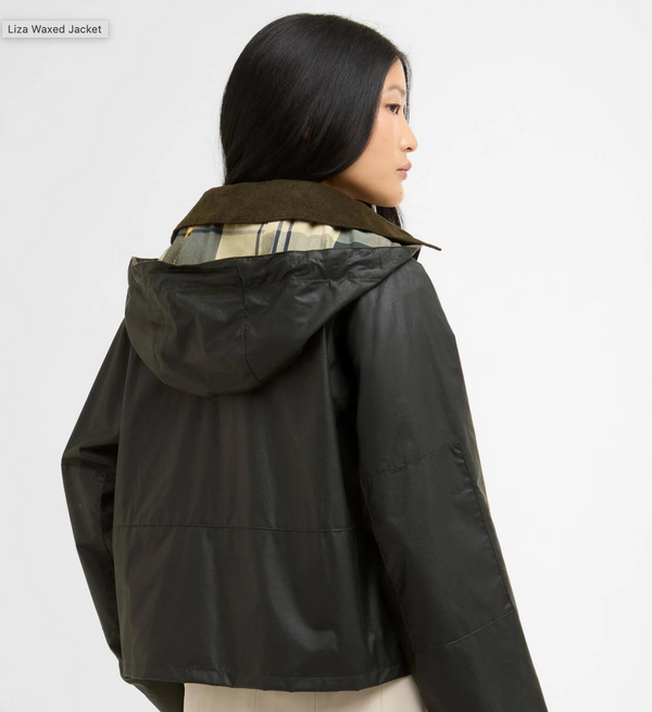 Barbour Vaxjakki Liza Olive