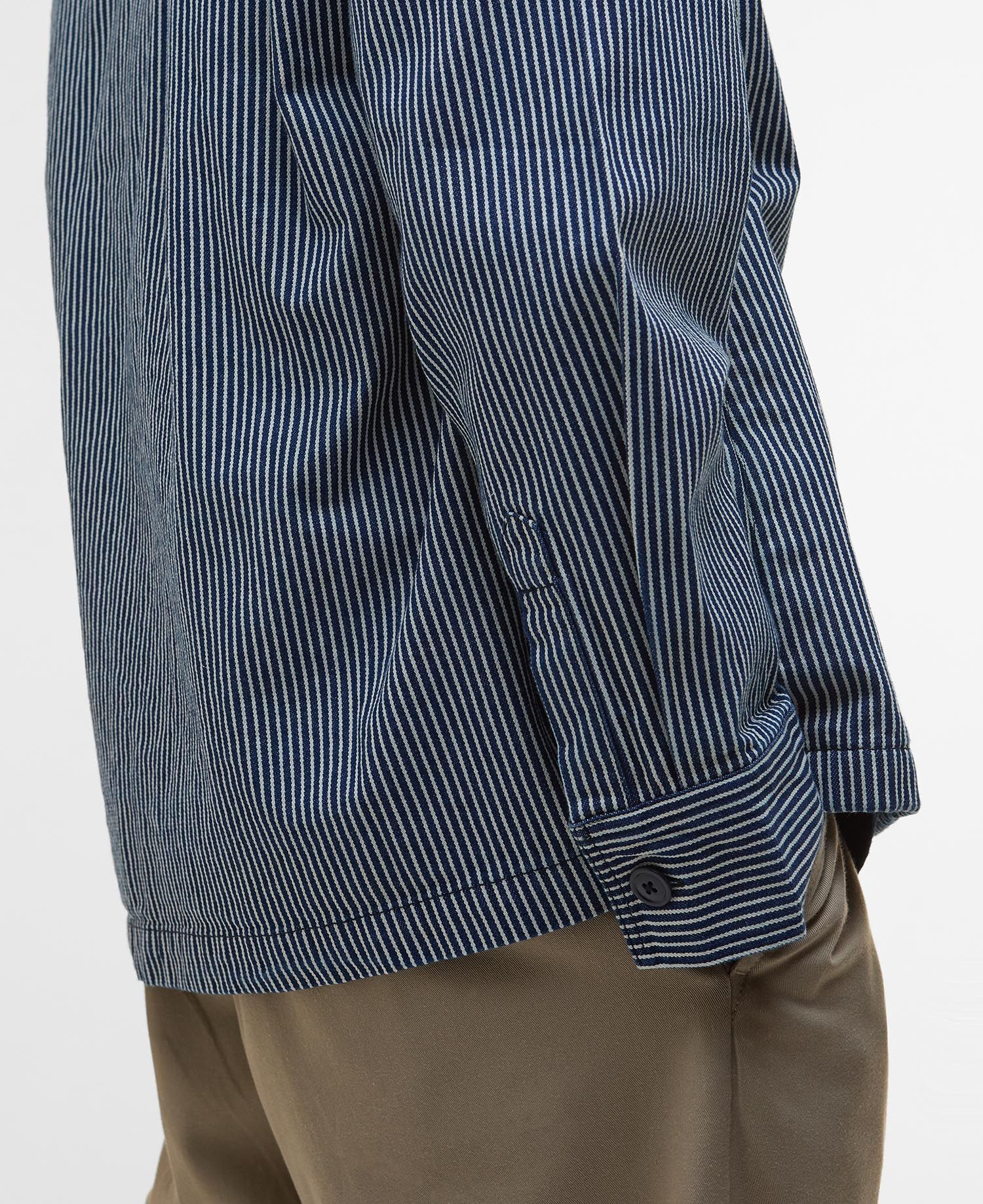 Barbour Yfirskyrta Ticking Stripe Oversh - Kormákur & Skjöldur
